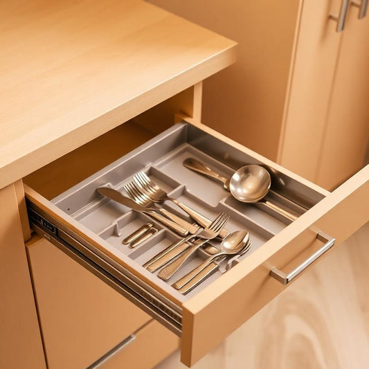Adjustable Drawer Cutlery Organizer